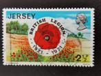 Jersey 1971 - 50 jaar Brits Legioen - bloemen - klaprozen, Ophalen of Verzenden, Gestempeld