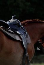 Prachtig westernzadel white star, Dieren en Toebehoren, Paarden en Pony's | Zadels, Ophalen, Zo goed als nieuw