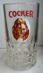 COCKER ( Le Progres - Haine St Paul) mok, Ophalen of Verzenden, Zo goed als nieuw, Glas of Glazen