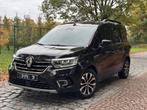 Renault Kangoo TCe * Techno * 130pk * FULL HISTORIEK * NAVI, Auto's, Monovolume, 4 cilinders, Leder en Stof, Zwart