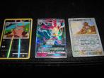 Lot de 3 cartes Pokémon Sylveon/Kangourex/wormadan, Enlèvement ou Envoi