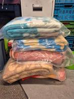 5 wollen dekens, Ophalen