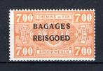 BA16 MNH** 1935 - Spoorwegzegels met opdruk "BAGAGES - REISG, Postzegels en Munten, Ophalen of Verzenden, Postfris, Postfris