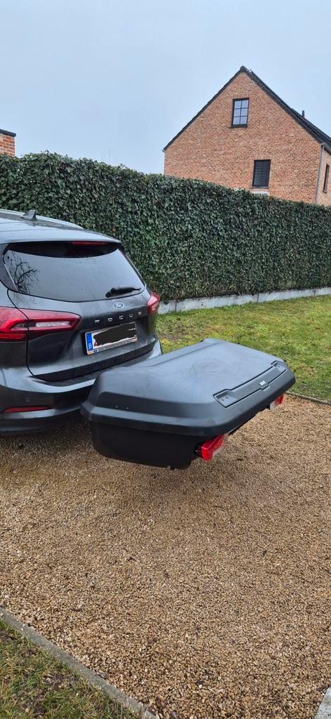 Te Huur: Thule Trekhaakkoffer alternatief voor dakkoffer, Auto diversen, Dakkoffers, Ophalen