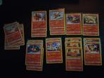 20 Fire Pokemon kaarten Silver Tempest, Hobby en Vrije tijd, Ophalen of Verzenden, Nieuw, Meerdere kaarten, Foil