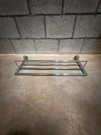 Handdoekenrek 60cm Chroom, Ophalen, Zo goed als nieuw, Handdoekenrek