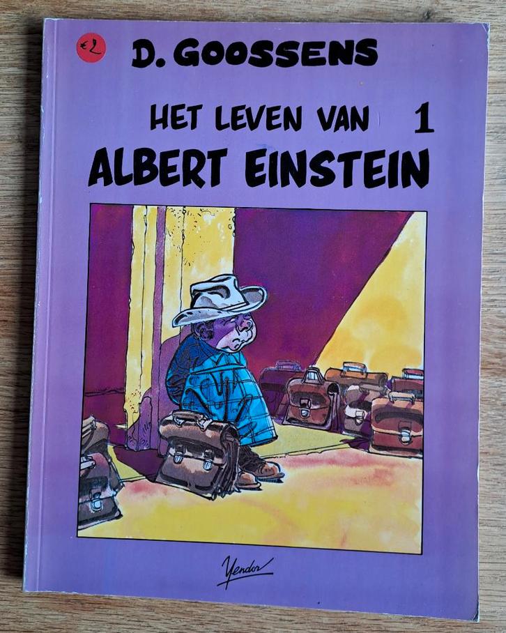 1 - Het Leven Van Albert Einstein, Boeken, Stripverhalen, Gelezen, Eén stripboek, Ophalen of Verzenden