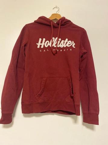 Hollister hoodie bordeaux beschikbaar voor biedingen