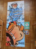 Le Petit Spirou Poster 140X60cm BD éd spéc Quick 2016 carnet, Collections, Enlèvement, Comme neuf, Image, Affiche ou Autocollant