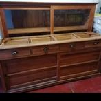 Vitrinekast in teak, Huis en Inrichting, Ophalen, Gebruikt