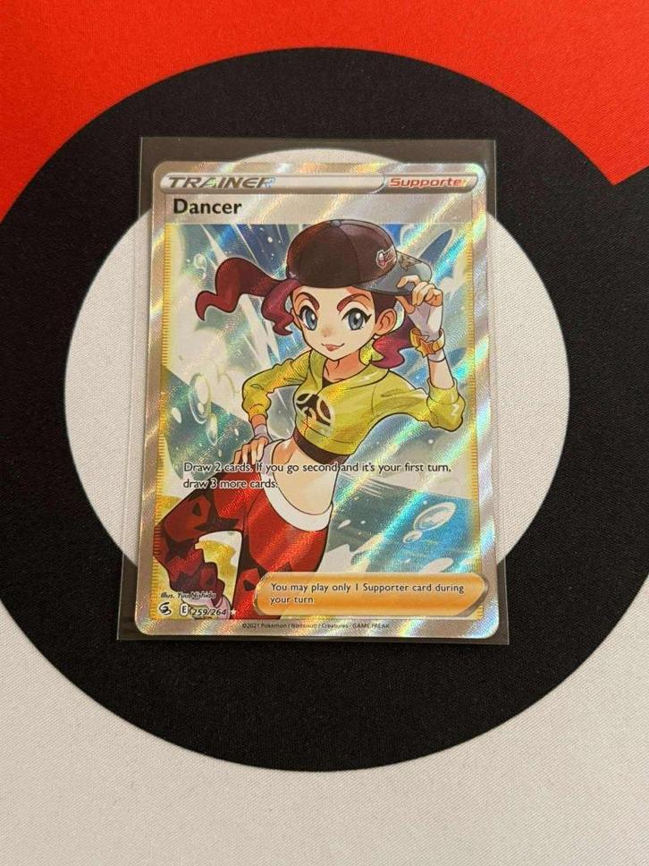 Pokémon - Fusion Strike - Dancer 259/264 - NM, Hobby en Vrije tijd, Verzamelkaartspellen | Pokémon, Zo goed als nieuw, Losse kaart