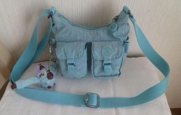 Kipling mintgroen minitasje + aap en baby beschikbaar voor biedingen