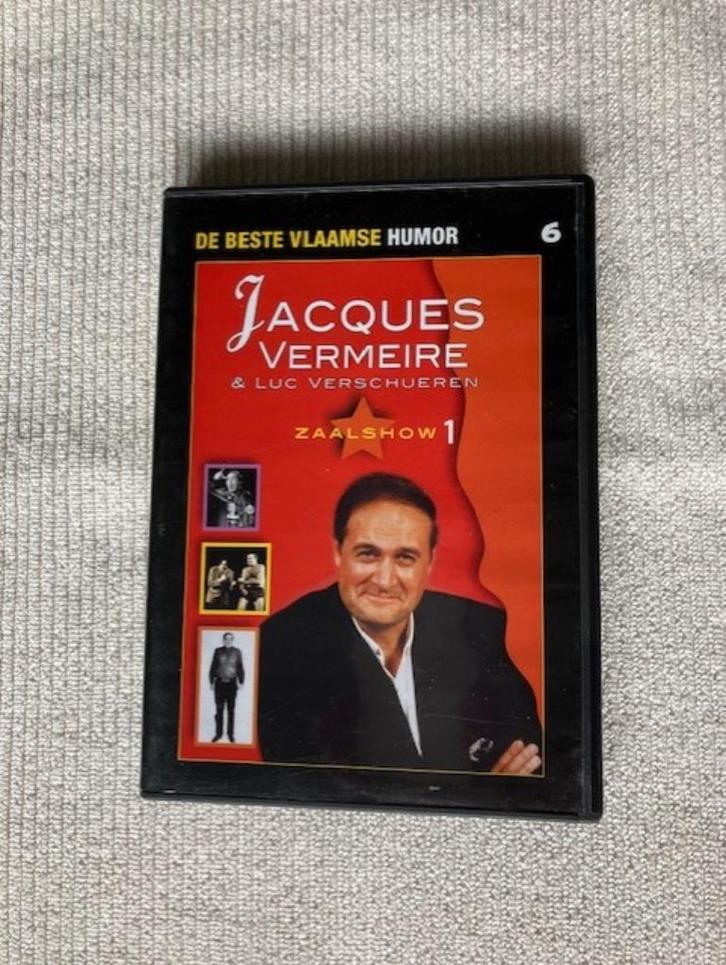 Jacques Vermeire Luc Verschueren Vlaamse humor Comedie DVD, Cd's en Dvd's, Dvd's | Cabaret en Sketches, Zo goed als nieuw, Stand-up of Theatershow