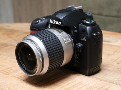 Nikon D70s + 18-55mm (10.330 clickx), Audio, Tv en Foto, Fotocamera's Digitaal, Gebruikt, Spiegelreflex, Nikon, Ophalen of Verzenden