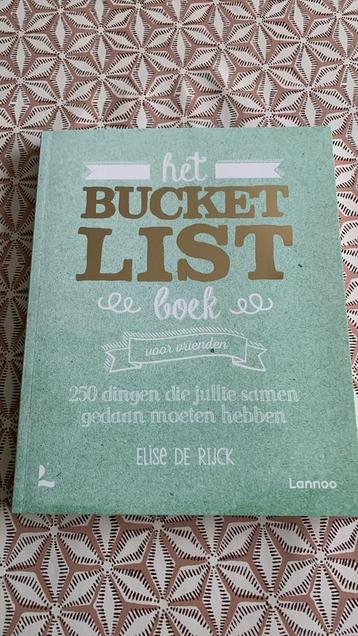 Elise De Rijck - Het Bucketlist boek voor vrienden beschikbaar voor biedingen