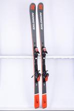 148 155 162 cm ski's SALOMON S/MAX 6 2023, grey/red, grip, Sport en Fitness, Skiën en Langlaufen, 140 tot 160 cm, Gebruikt, Verzenden