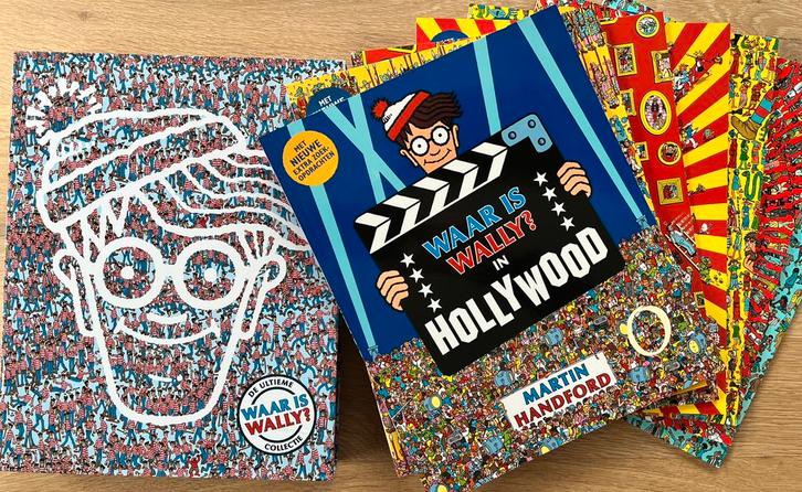 Martin Handford De ultieme collectie Waar is Wally 7 boeken, Boeken, Hobby en Vrije tijd, Ophalen of Verzenden