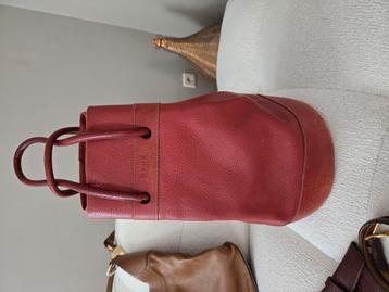 Delvaux handtas Le Un Frégate Brique (rood) beschikbaar voor biedingen