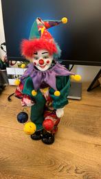 Clown in keramiek, opwindbaar, Ophalen of Verzenden, Gebruikt