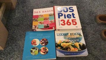 4 kookboeken beschikbaar voor biedingen