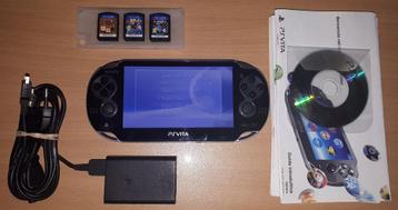 Console PS Vita + 3 jeux + 8go