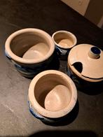 4 antieke mosterdpotjes, Enlèvement ou Envoi