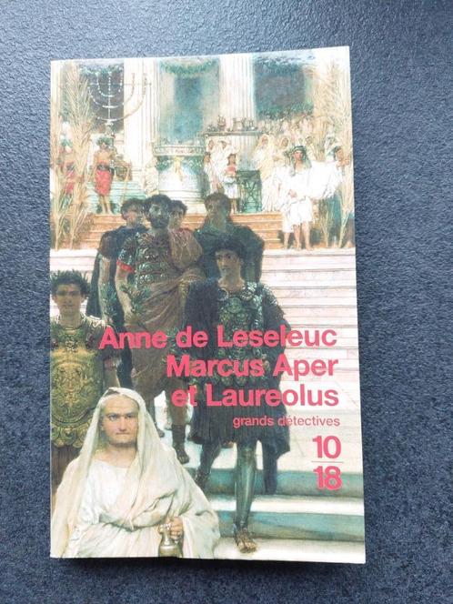 Anne de Leseleuc - Marcus Aper et Laureolus, Livres, Thrillers, Utilisé, Enlèvement ou Envoi