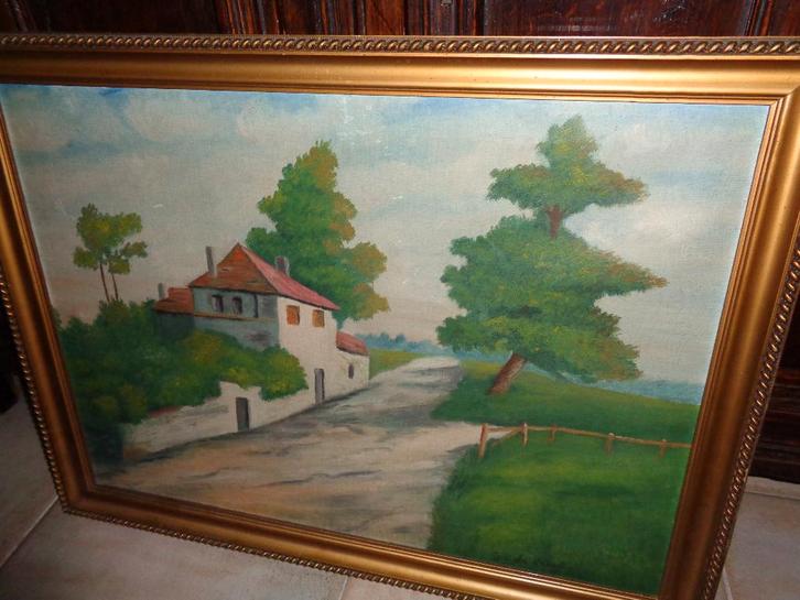 J. v.d. Steen(1929) -Belle peinture -Mentionné au PIRON, BAS, Antiquités & Art, Art | Peinture | Classique, Enlèvement ou Envoi