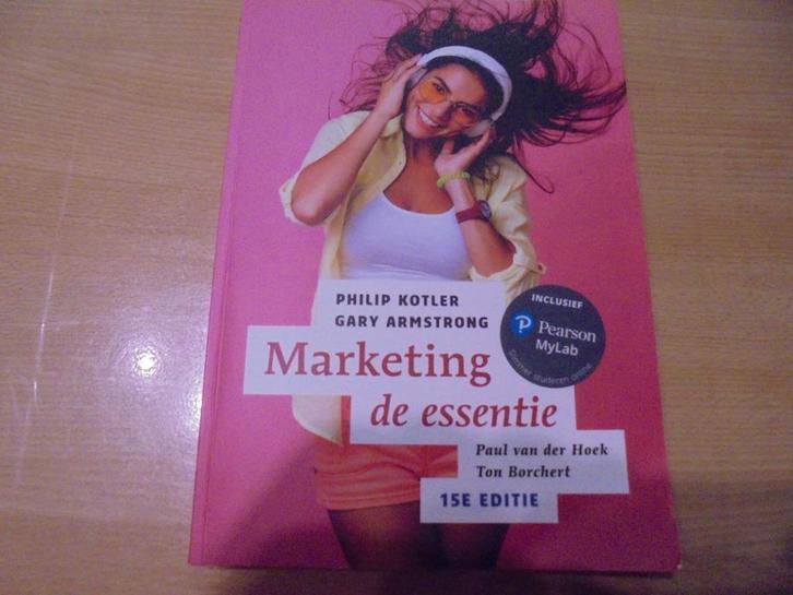Marketing de essentie 1ste editie, Boeken, Economie, Management en Marketing, Zo goed als nieuw, Economie en Marketing, Ophalen of Verzenden