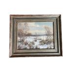 Dessin Pastel de Garstin Cox - Paysage Hivernal