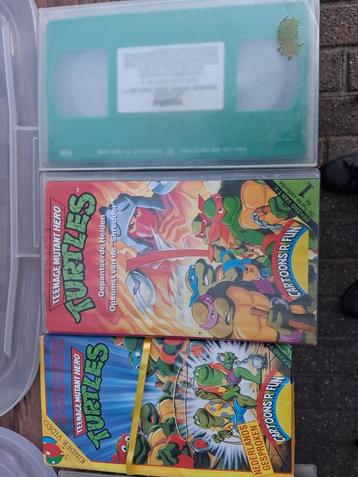 turtles vhs, CD & DVD, À partir de 6 ans, Enlèvement ou Envoi, Dessin animé, Utilisé
