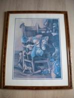 Fotokader met foto Cadre photo avec photo clown, Antiek en Kunst, Ophalen