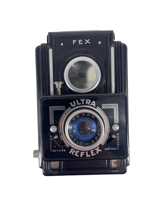 Caméra Box Fex indo Ultra Réflex en Bakélite - France 1952, Collections, Appareils photo & Matériel cinématographique, Caméra