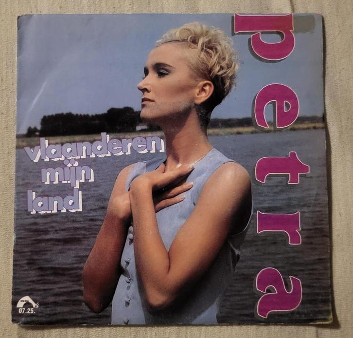 Petra Vlaanderen mijn land, Cd's en Dvd's, Vinyl Singles, Zo goed als nieuw, Single, Ophalen of Verzenden