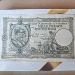 Bankbiljet 1000 frank uit 1943, Ophalen, Los biljet