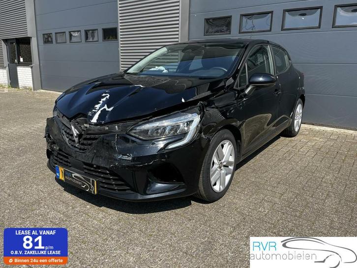 Renault Clio 1.0 TCe Zen SCHADE, Auto's, Renault, Te koop, Clio, ABS, Airbags, Airconditioning, Alarm, Android Auto, Apple Carplay