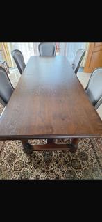 Eikenhouten tafel, Huis en Inrichting, Ophalen, Zo goed als nieuw