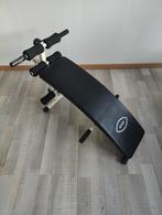 Buikspiertrainer / Weight Bench / Banc + 2 gewichten, Ophalen of Verzenden, Gebruikt, Buik, Fitnessbank