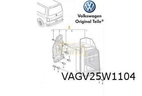 Volkswagen Transporter T6.1 achterlicht Rechts (bij achterkl, Auto-onderdelen, Verlichting, Volkswagen, Nieuw, Verzenden