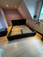 Bed + lattenbodem + bijhorende nachtkastjes, Huis en Inrichting, Slaapkamer | Bedden, Ophalen