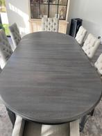 eettafel en stoelen van merk Scapa, Huis en Inrichting, Ophalen, 100 tot 150 cm, 200 cm of meer, Vijf personen of meer