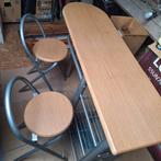 hoge bar tafel, Ophalen