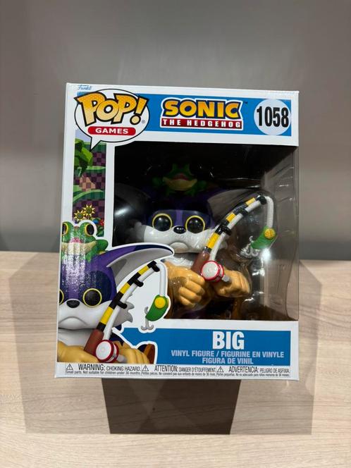 Big #1058 Funko Pop! Sonic the Hedgehog, Verzamelen, Poppetjes en Figuurtjes, Ophalen of Verzenden