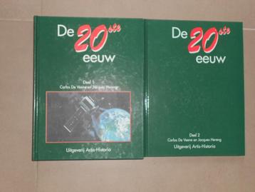 2 boeken de 20ste eeuw deel 1 en deel 2 beschikbaar voor biedingen