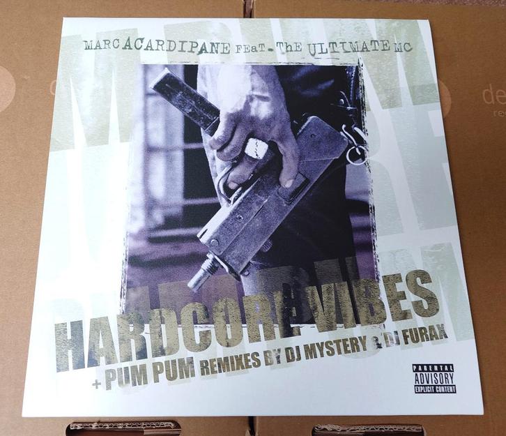 Marc Acardipane – Hardcore Vibes (12'' Vinyl), CD & DVD, Vinyles | Dance & House, Comme neuf, Techno ou Trance, 12 pouces, Envoi
