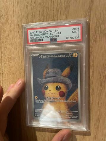 Pikachu van gogh psa 9