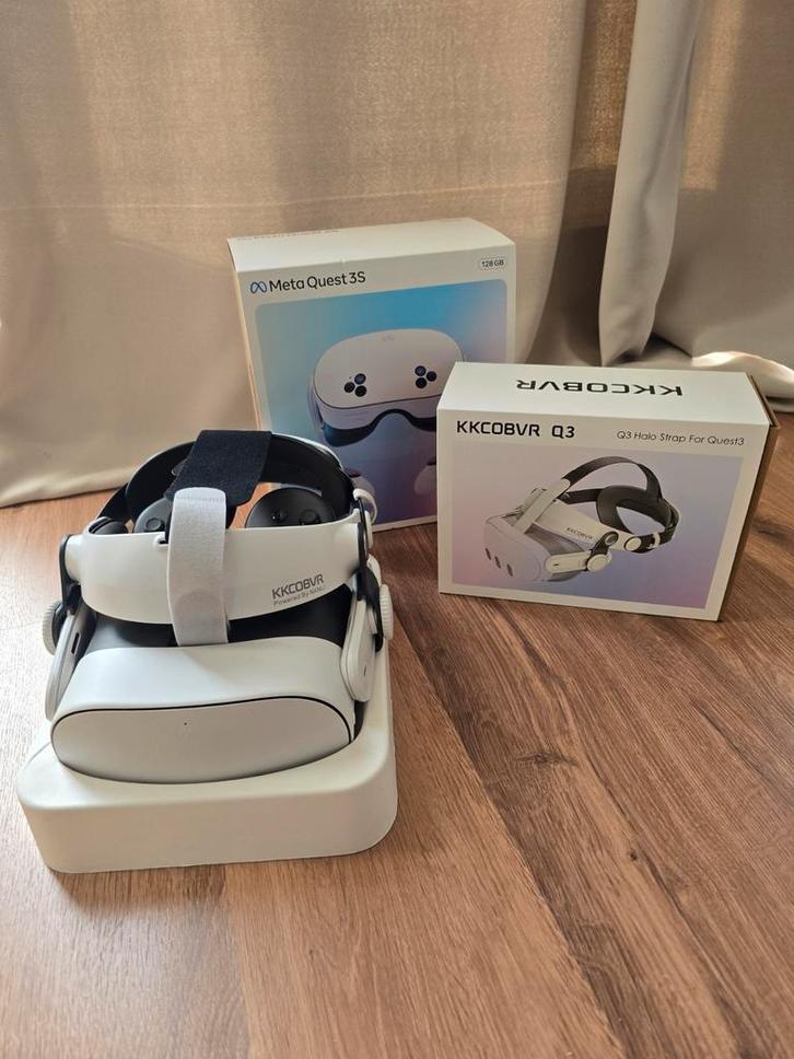 Meta quest 3S met garantie, Games en Spelcomputers, Virtual Reality, Pc, Ophalen of Verzenden