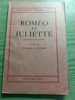 opéra Roméo et Juliette, Antiquités & Art, Antiquités | Livres & Manuscrits, Enlèvement ou Envoi