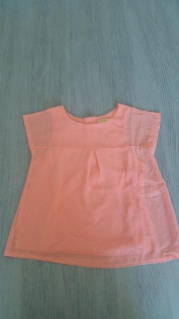 Zalmachtig T-shirt Someone 134, Kinderen en Baby's, Kinderkleding | Maat 134, Meisje, Ophalen of Verzenden, Zo goed als nieuw
