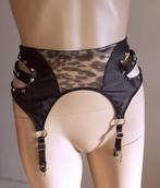 Jarretelgordel Jarretel Honey Birdette Briony luipaard XS, Verzenden, Bruin, Overige typen